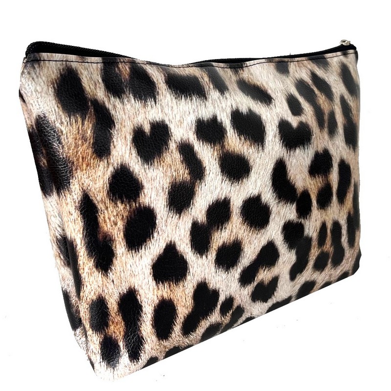Cosmetic Bag – Out of Africa: Leopard Print